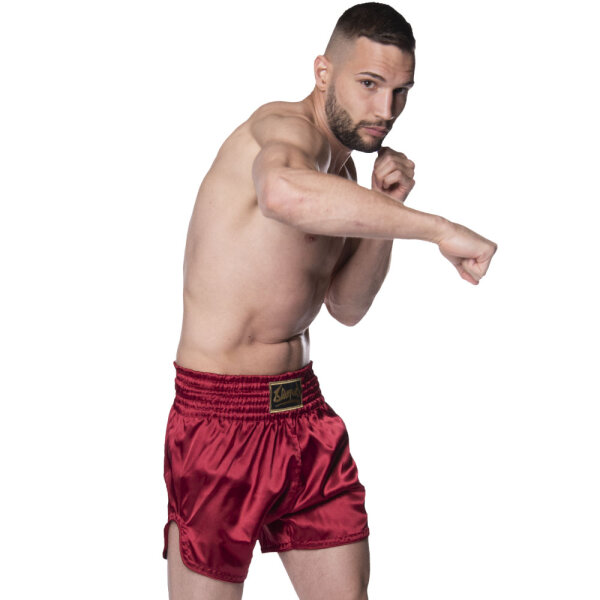 8 Weapons Muay Thai Shorts 8 Weapons Strike Shorts Burgundy