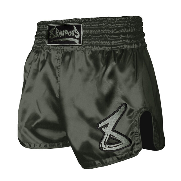 8 Weapons Muay Thai Shorts 8 Weapons Strike Shorts Olive