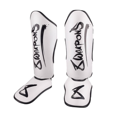 8 Weapons Shin Guards 8 Weapons Shin Guards Kids Unlimited White-Black