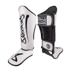 8 Weapons Shin Guards 8 Weapons Shin Guards Kids Unlimited White-Black