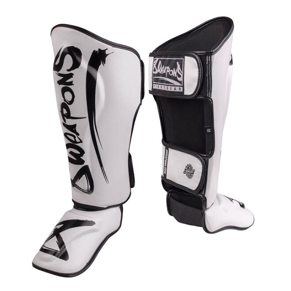 8 Weapons Shin Guards 8 Weapons Shin Guards Unlimited 2.0 White-Black