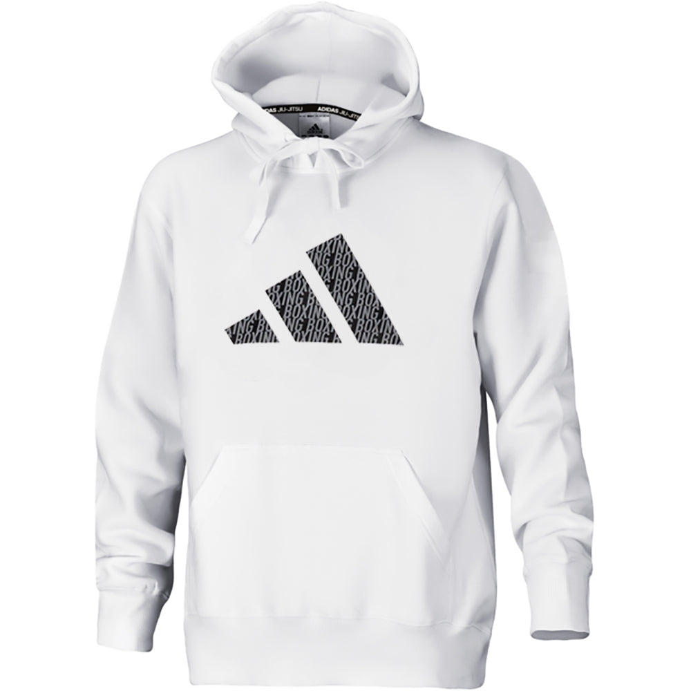 Adidas Hoodies & Long Sleeve Adidas Boxing Perfo Script White Hoodie