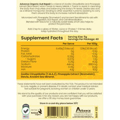 Advance Nutrition Supplements Advance Organic Gut Repair + Micronized Zeolite