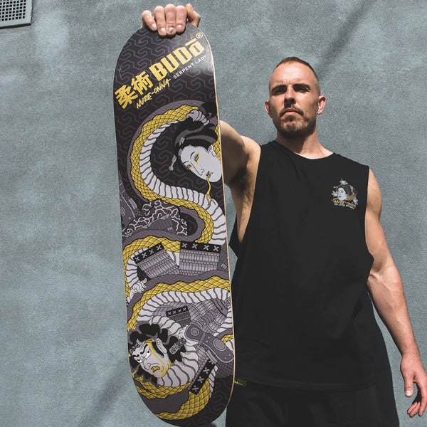Budo Novelties Budo Nure-Onna Short Board Skateboard Deck