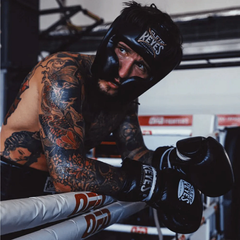 Cleto Reyes Head Guards Cleto Reyes Cheek Protection Head Gear Black