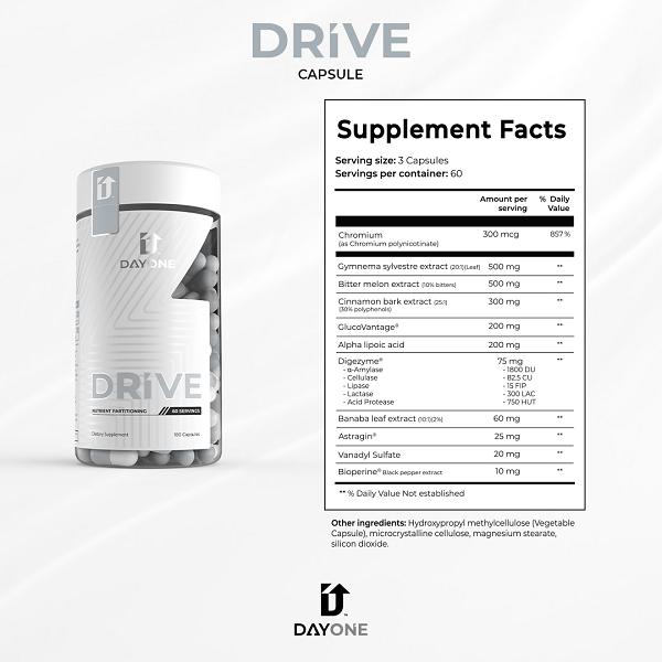Day One Supplements Day One Performance Drive 180 Capsules