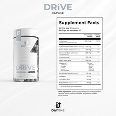 Day One Supplements Day One Performance Drive 180 Capsules