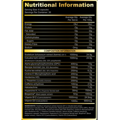 Day One Supplements Day One Performance Hacker 180 Capsules