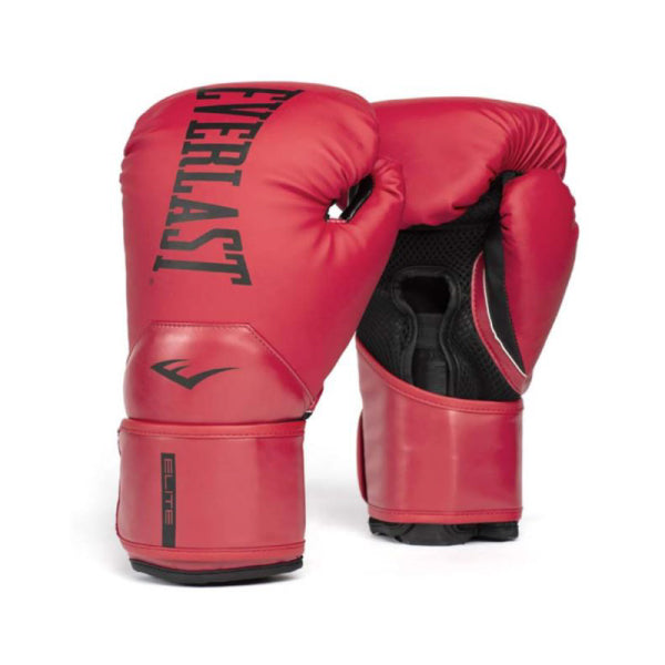 Everlast Boxing Gloves 12oz Everlast Elite 2 Boxing Gloves - Red/Black