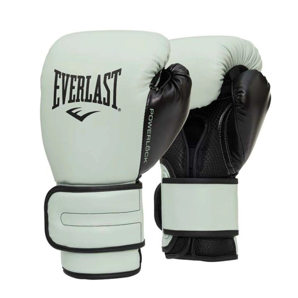 Everlast Boxing Gloves Everlast Powerlock2 Training Boxing Gloves - Mint/Black