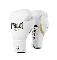 Everlast Boxing Gloves White/Gold / 12oz Everlast Mx2 Pro Training Boxing Gloves Lace Up