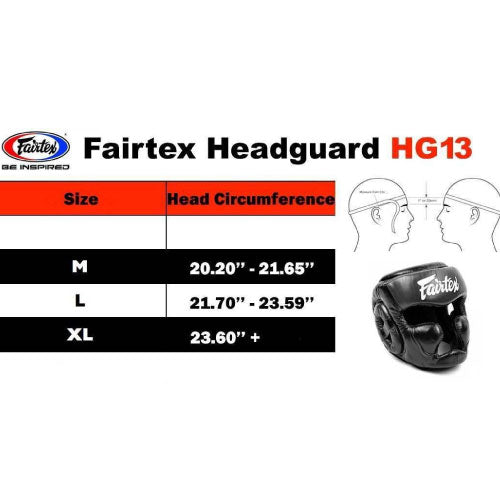 Fairtex Head Guards Fairtex HG13 Black Diagonal Vision Headguard