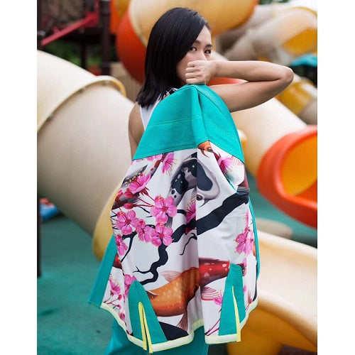 Fluory BJJ BJJ Female Fluory Grappling Kio Fish BJJ Gi Green