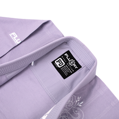 Fluory BJJ BJJ Female Fluory Grappling Snakes & Roses BJJ Gi Light Purple