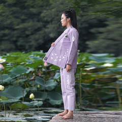 Fluory BJJ BJJ Female Fluory Grappling Swallow BJJ Gi Light Purple