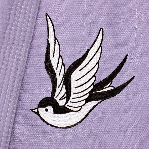 Fluory BJJ BJJ Female Fluory Grappling Swallow BJJ Gi Light Purple