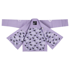Fluory BJJ BJJ Female Fluory Grappling Swallow BJJ Gi Light Purple