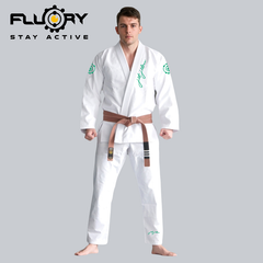 Fluory BJJ BJJ Gis Fluory Grappling Jiu Jitsu Gi White