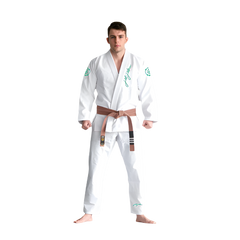 Fluory BJJ BJJ Gis Fluory Grappling Jiu Jitsu Gi White