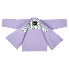 Fluory BJJ BJJ Kids Fluory Grappling Panda Kids BJJ Gi Light Purple