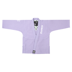 Fluory BJJ BJJ Kids Fluory Grappling Panda Kids BJJ Gi Light Purple