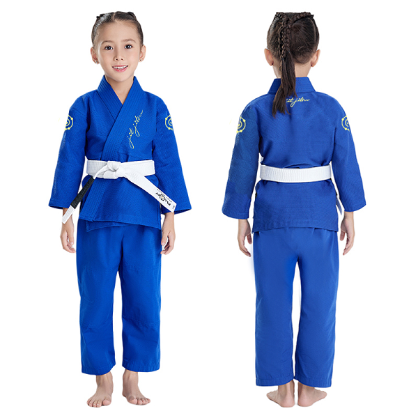 Fluory BJJ BJJ Kids M3 / Blue Fluory Grappling Jiu Jitsu Kids Gi