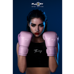 Fluory Muay Thai Boxing Gloves Fluory Boxing Gloves Purple