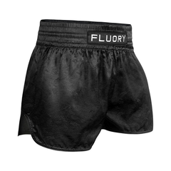 Fluory Muay Thai Muay Thai Shorts Fluory Dragons Muay Thai Shorts Black