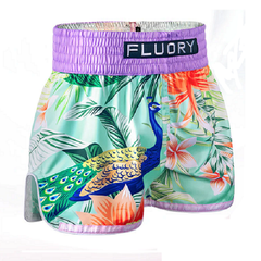 Fluory Muay Thai Muay Thai Shorts Fluory Peacock Dance Muay Thai Shorts