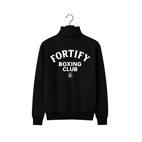 Fortify Boxing Club Hoodies & Long Sleeve Fortify Boxing Club Half Zip Jumper