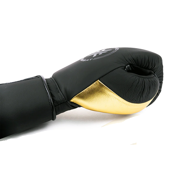 Guarded Combat Boxing Gloves Guarded Combat Beretta Pro Series 2.0 Matte Black-Gold