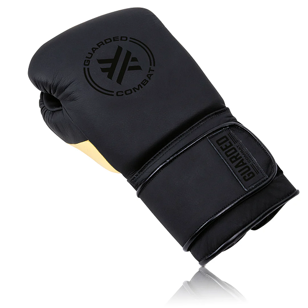 Guarded Combat Boxing Gloves Guarded Combat Beretta Pro Series 2.0 Matte Black-Gold