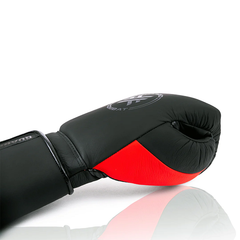Guarded Combat Boxing Gloves Guarded Combat Beretta Pro Series 2.0 Matte Black-Red