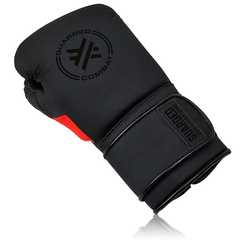 Guarded Combat Boxing Gloves Guarded Combat Beretta Pro Series 2.0 Matte Black-Red