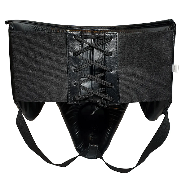 Guarded Combat Groin & Chest Guards Guarded Combat Pro Groin Protector Black