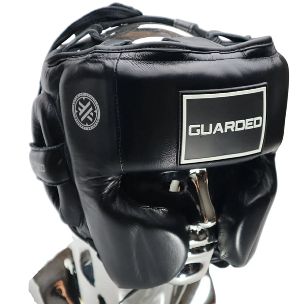 Guarded Combat Head Guards Guarded Combat Boxing Headgear Black