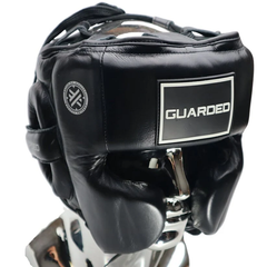 Guarded Combat Head Guards Guarded Combat Boxing Headgear Black