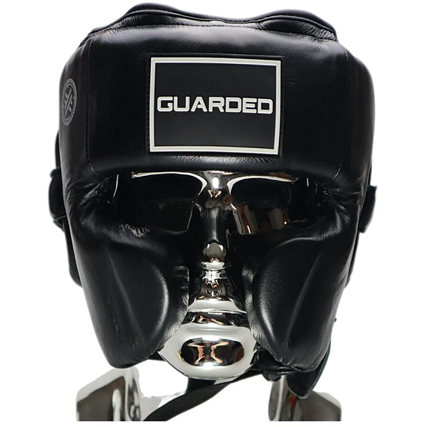 Guarded Combat Head Guards Guarded Combat Boxing Headgear Black