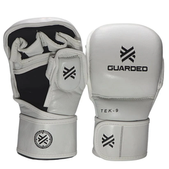Guarded Combat MMA Sparring Gloves Guarded Combat Tek-9 MMA Sparring Gloves White