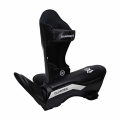 Guarded Combat Shin Guards Guarded Combat Shin Guards Black-White