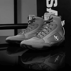 Hayabusa Boxing Boots Hayabusa Grey Pro Boxing Shoes