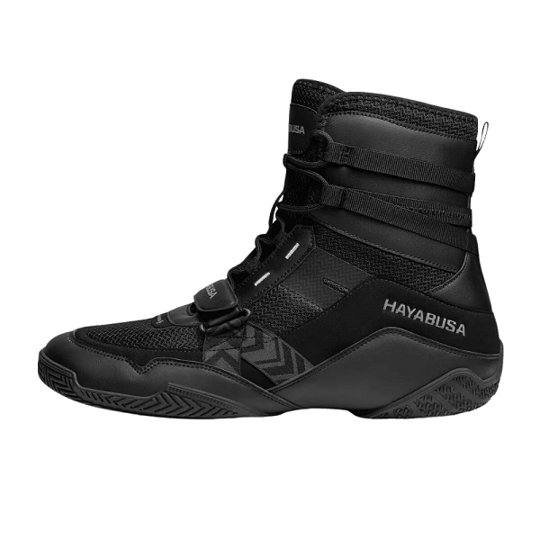 Hayabusa Boxing Boots Hayabusa Strike Boxing Shoes Black