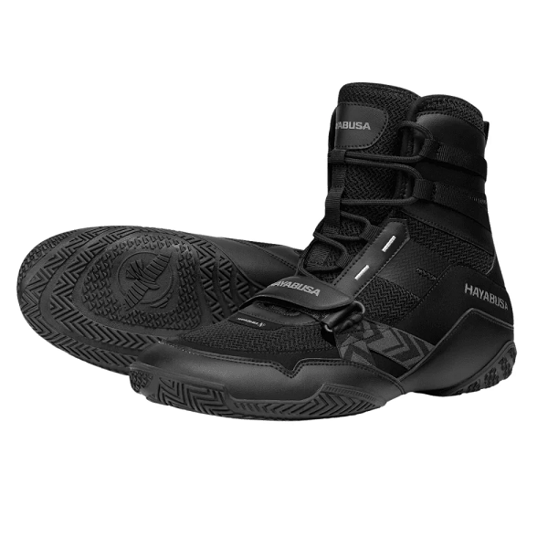 Hayabusa Strike Boxing Shoes Black