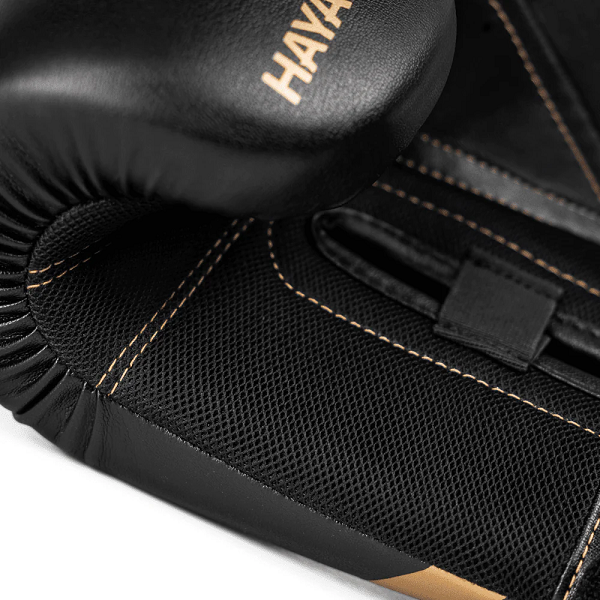 Hayabusa Boxing Gloves Hayabusa E1 Boxing Gloves Black-Gold