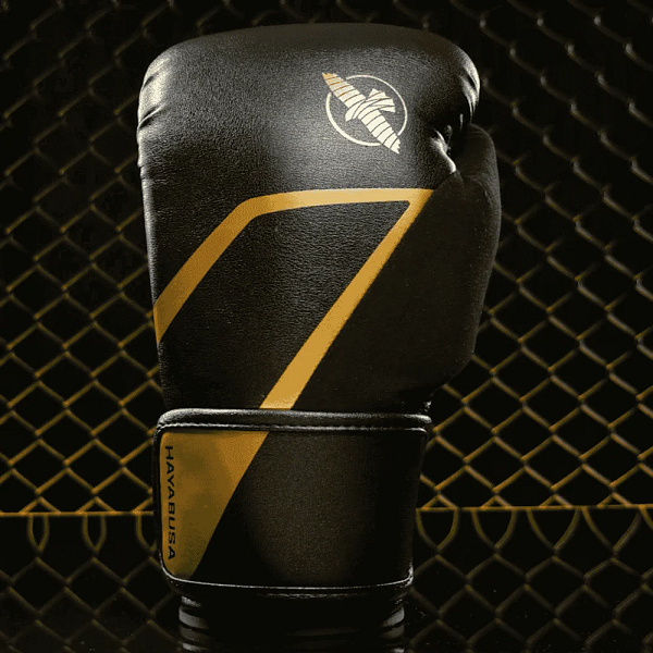 Hayabusa Boxing Gloves Hayabusa E1 Boxing Gloves Black-Gold