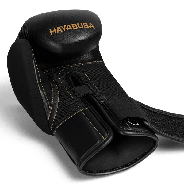 Hayabusa Boxing Gloves Hayabusa E1 Boxing Gloves Black-Gold