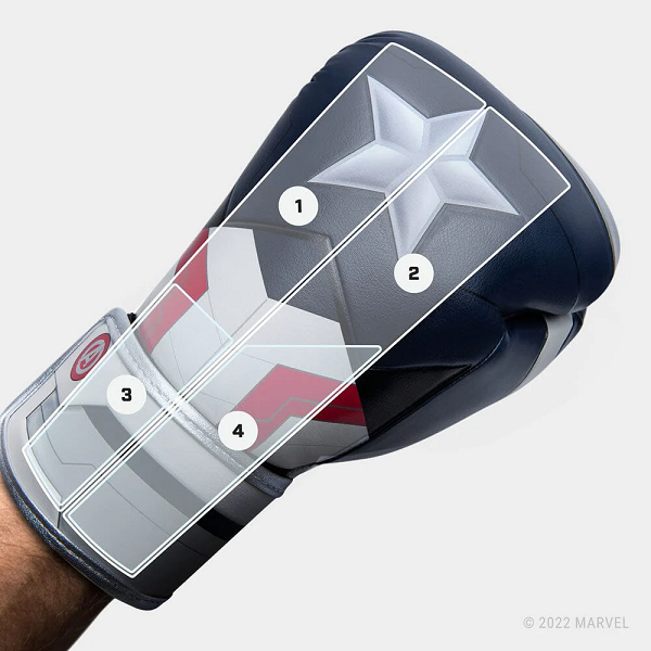 Hayabusa Boxing Gloves Hayabusa Marvel Captain America (Sam Wilson) Boxing Gloves