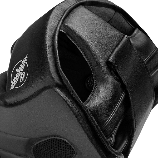 Hayabusa Head Guards Hayabusa T3 Chinless Boxing Headgear Black-Black