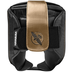 Hayabusa Head Guards Hayabusa T3 Chinless Boxing Headgear Black-Gold