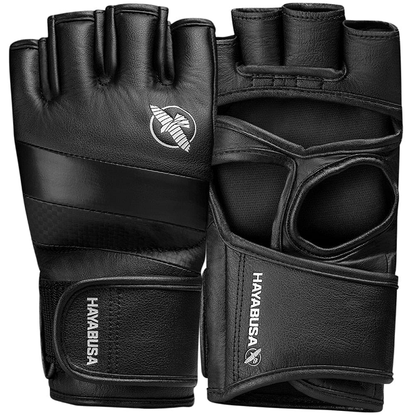 Hayabusa MMA Sparring Gloves Hayabusa T3 4oz MMA Gloves Black-Black